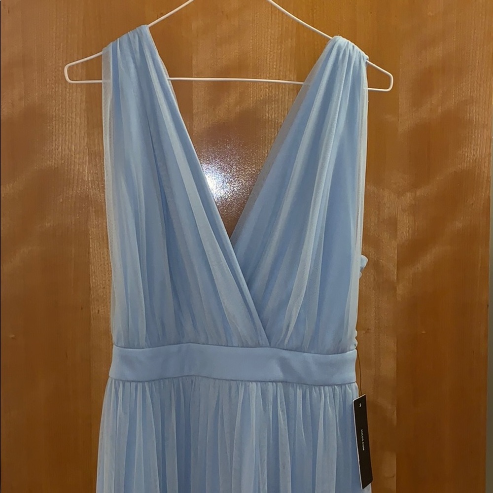 Blue maxi dress